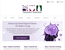 Tablet Screenshot of neurofitnutrition.com
